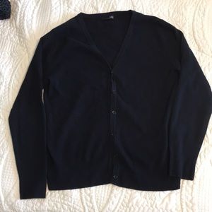 NWOT, Ladies East 5th black cardigan sweater Sz-PS